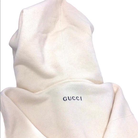 Brand New Gucci Hooded Dress with GG Apple Print - Picture 5 of 10